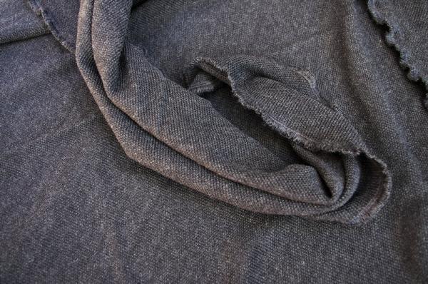 Invero Dreiecktuch Gina anthrazit, Farben , Struktur, Muster