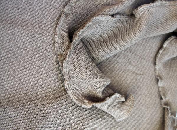 Invero Dreiecktuch Gina camel, Farben , Struktur, Muster