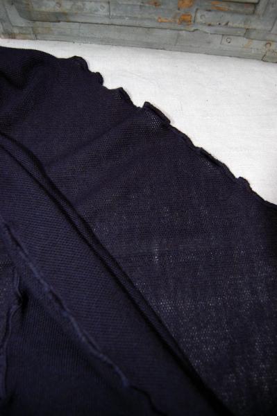 Invero Dreiecktuch Gina marine, Farben , Struktur, Muster