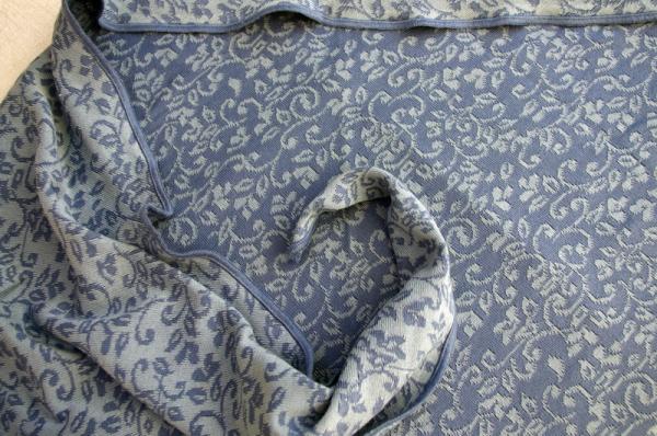 Invero Dreiecktuch Neele jeans, Farben , Struktur, Muster