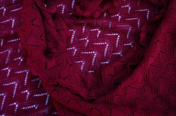 Invero Dreiecktuch Susi vino, Farben , Struktur, Muster